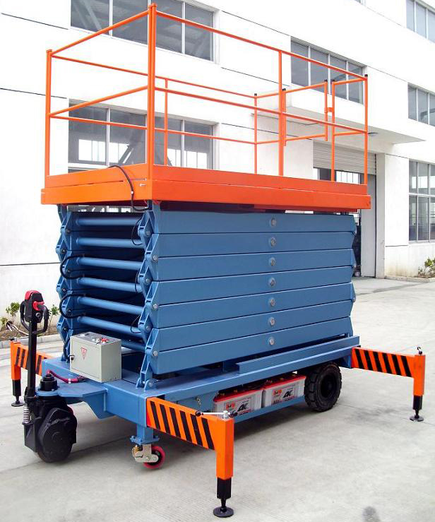 上饶助力行走剪叉式高空作业平台
